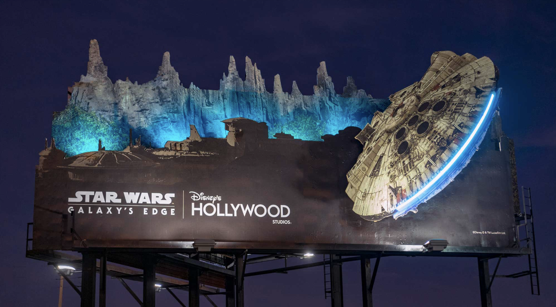 Galaxy's Edge global style guide spreads