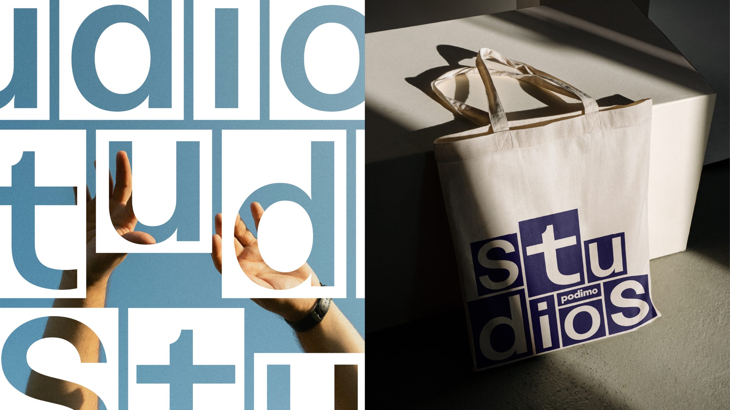 Podimo Studios brand system overview
