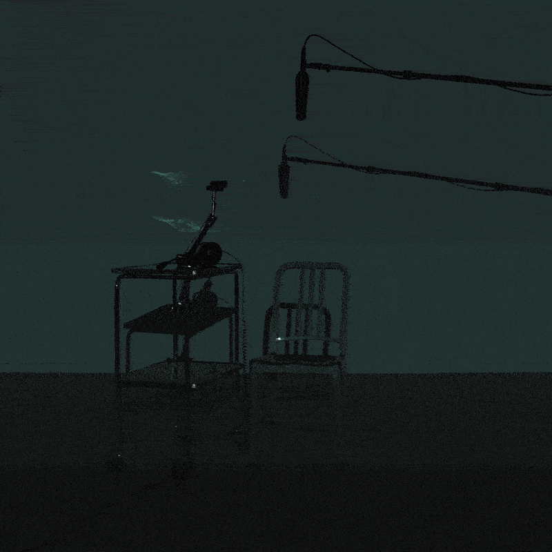 The Experiment format: reactions to sound alone